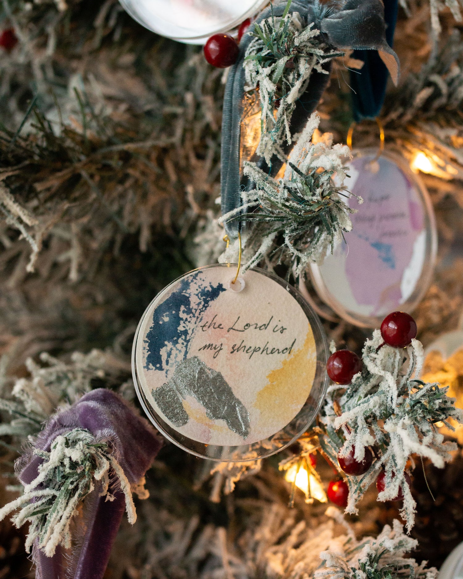 The Lord Is My Shepherd | Gray