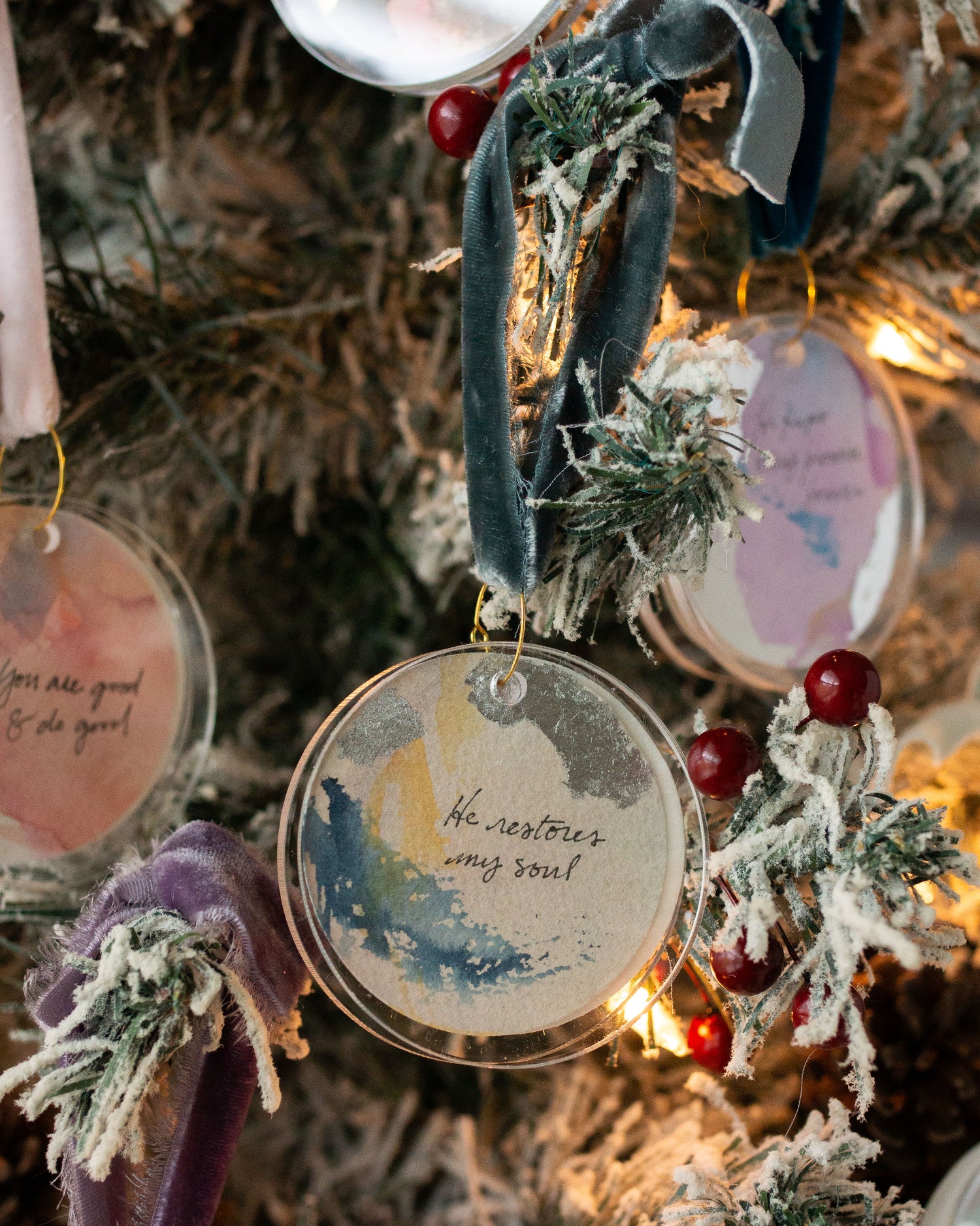 He Restores My Soul | Gray