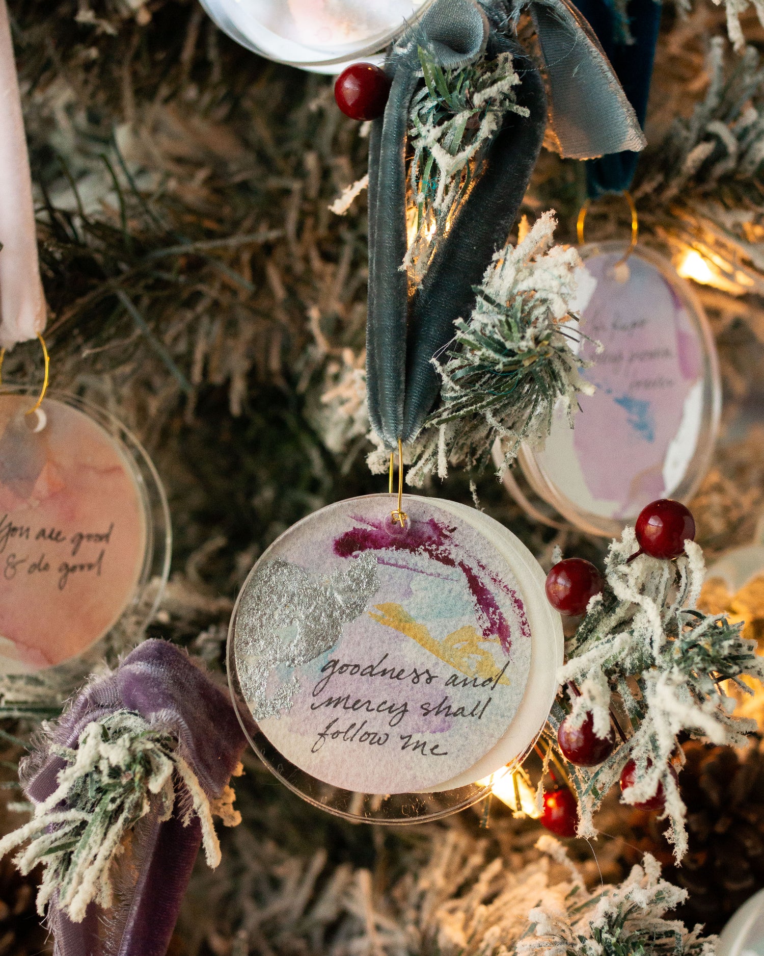 Goodness and Mercy Will Follow Me | Gray