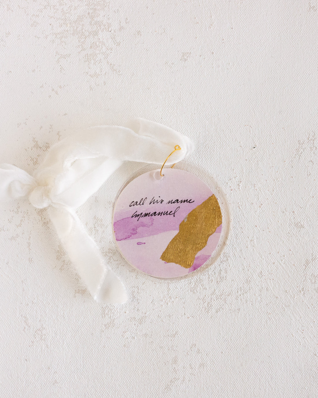 Call His Name Immanuel | White