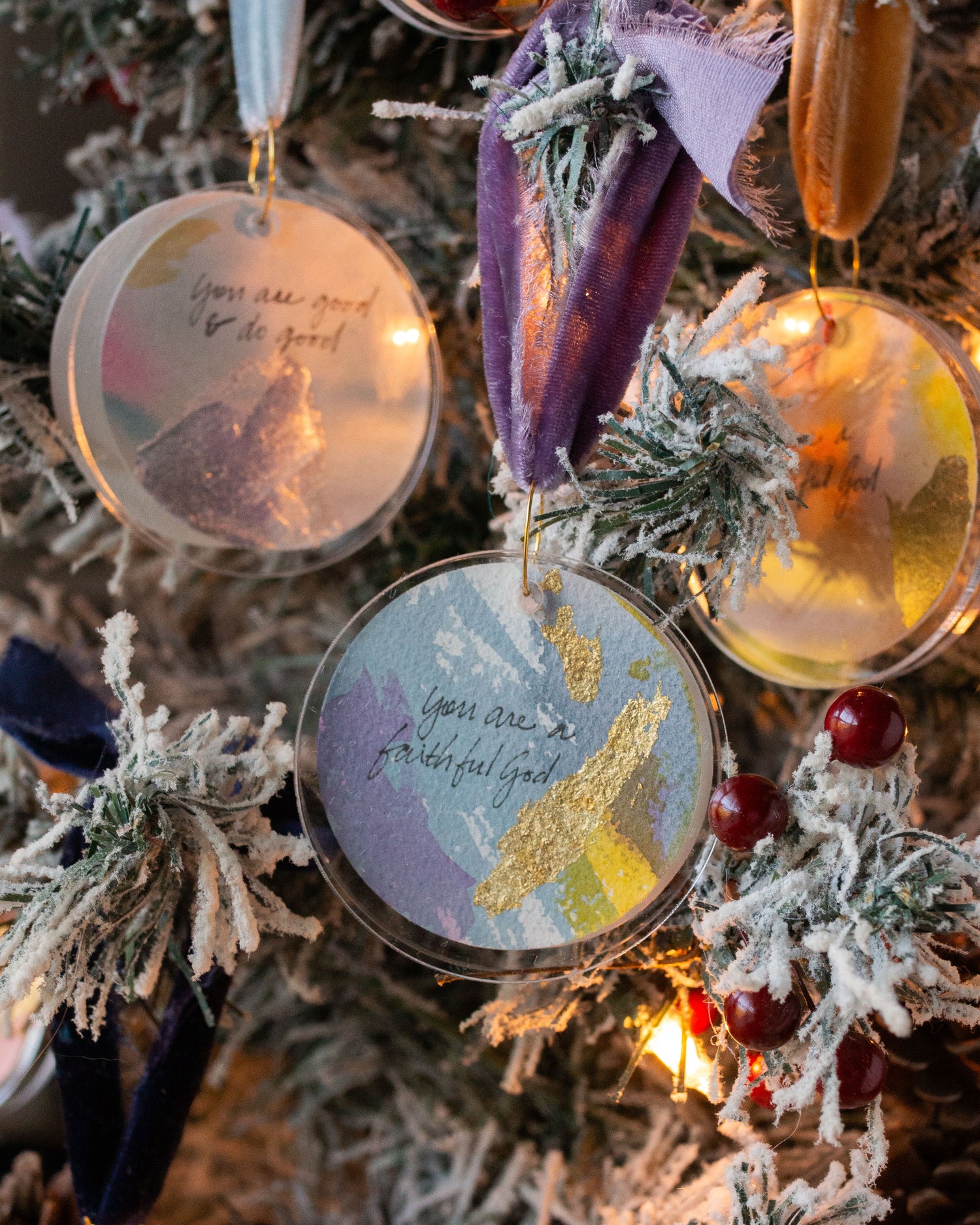 You Are A Faithful God | Purple