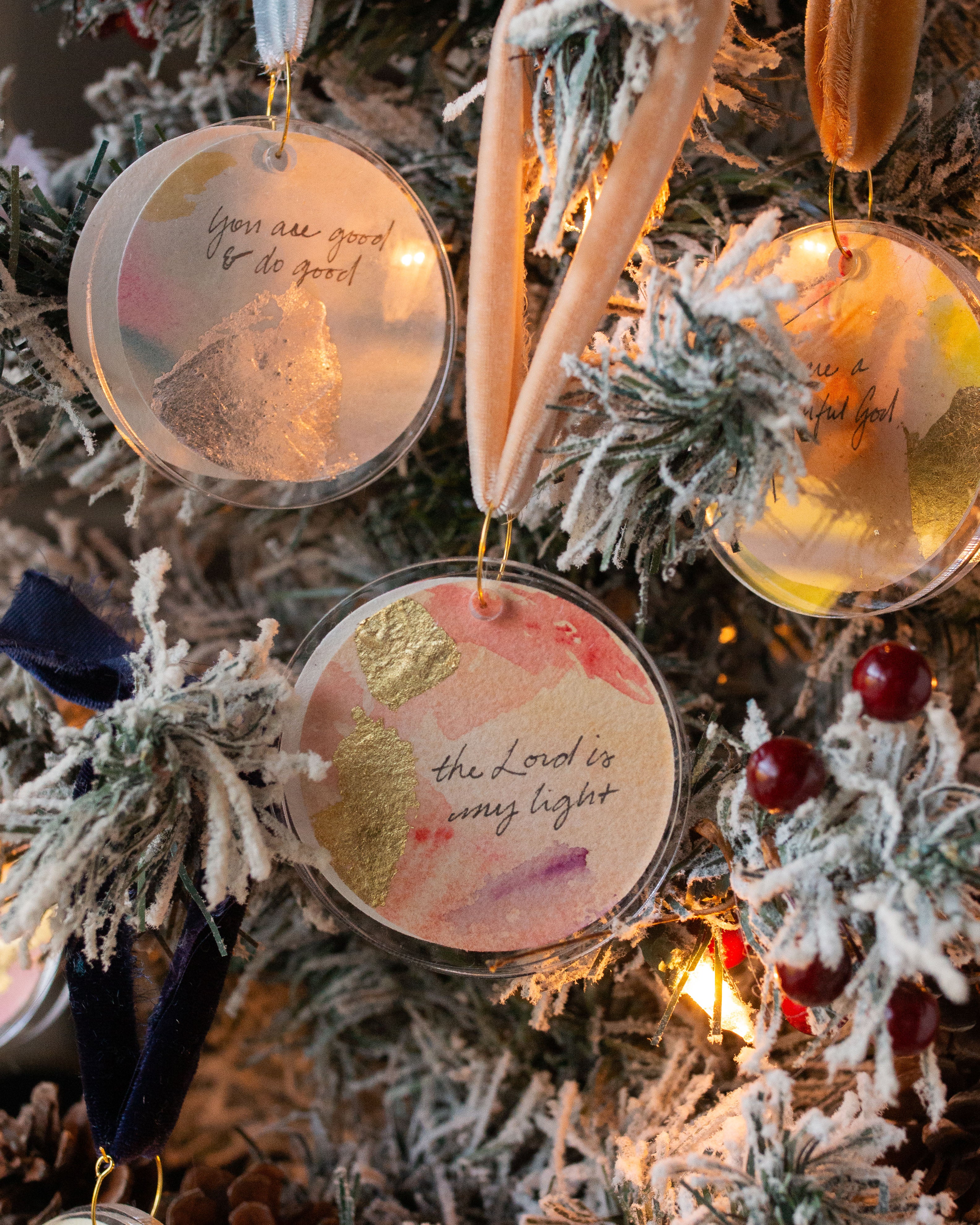 The Lord Is My Light | Peach