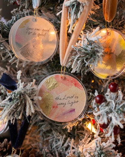 The Lord Is My Light | Peach