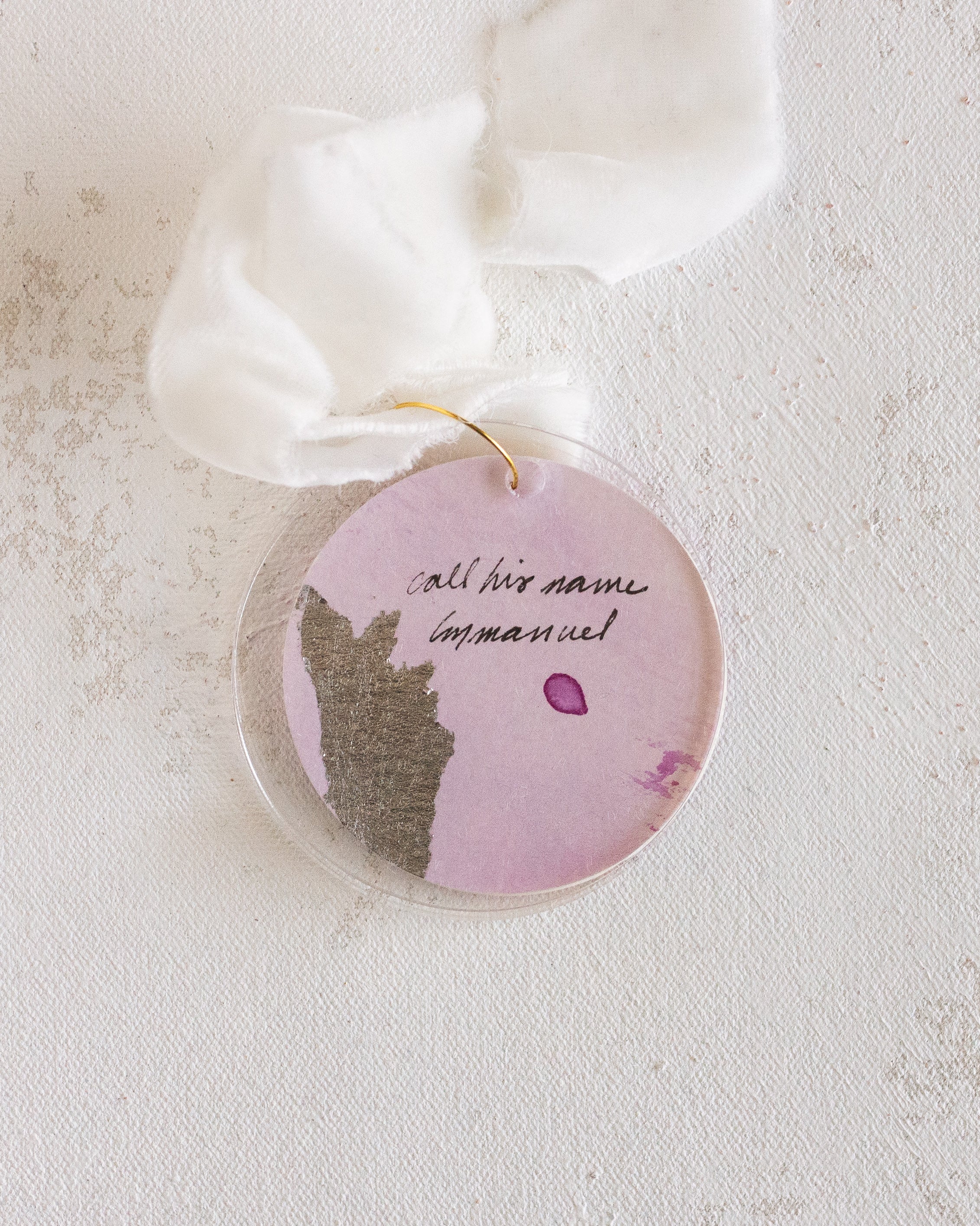 Call His Name Immanuel | Gold