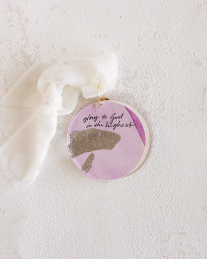 Glory to God | White