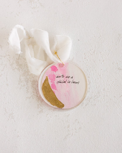 Unto Us A Child Is Born | White