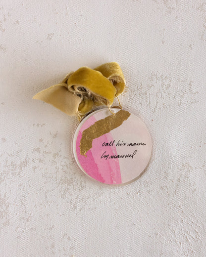 Call His Name Immanuel | Gold