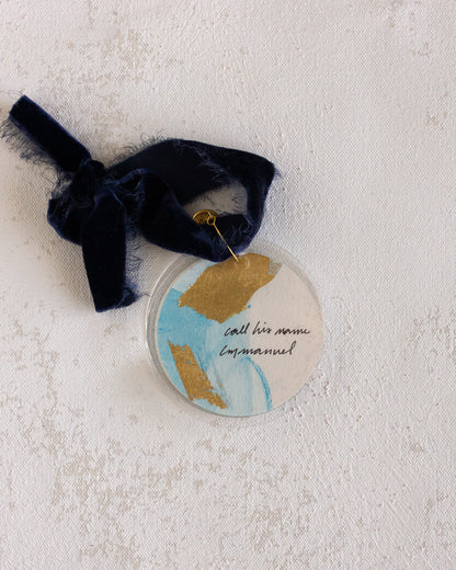 Call His Name Immanuel | Gold