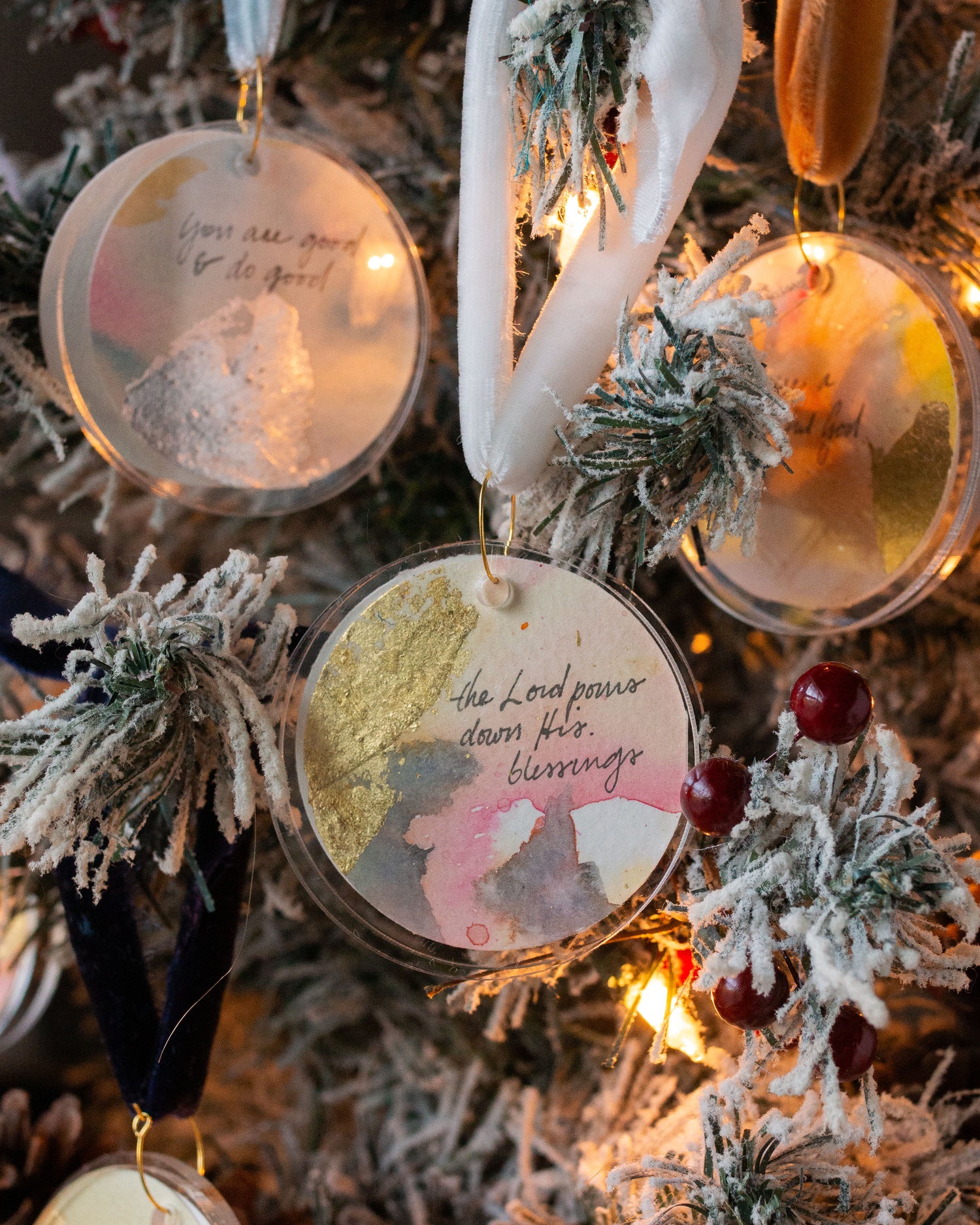 The Lord Pours Down His Blessings | White