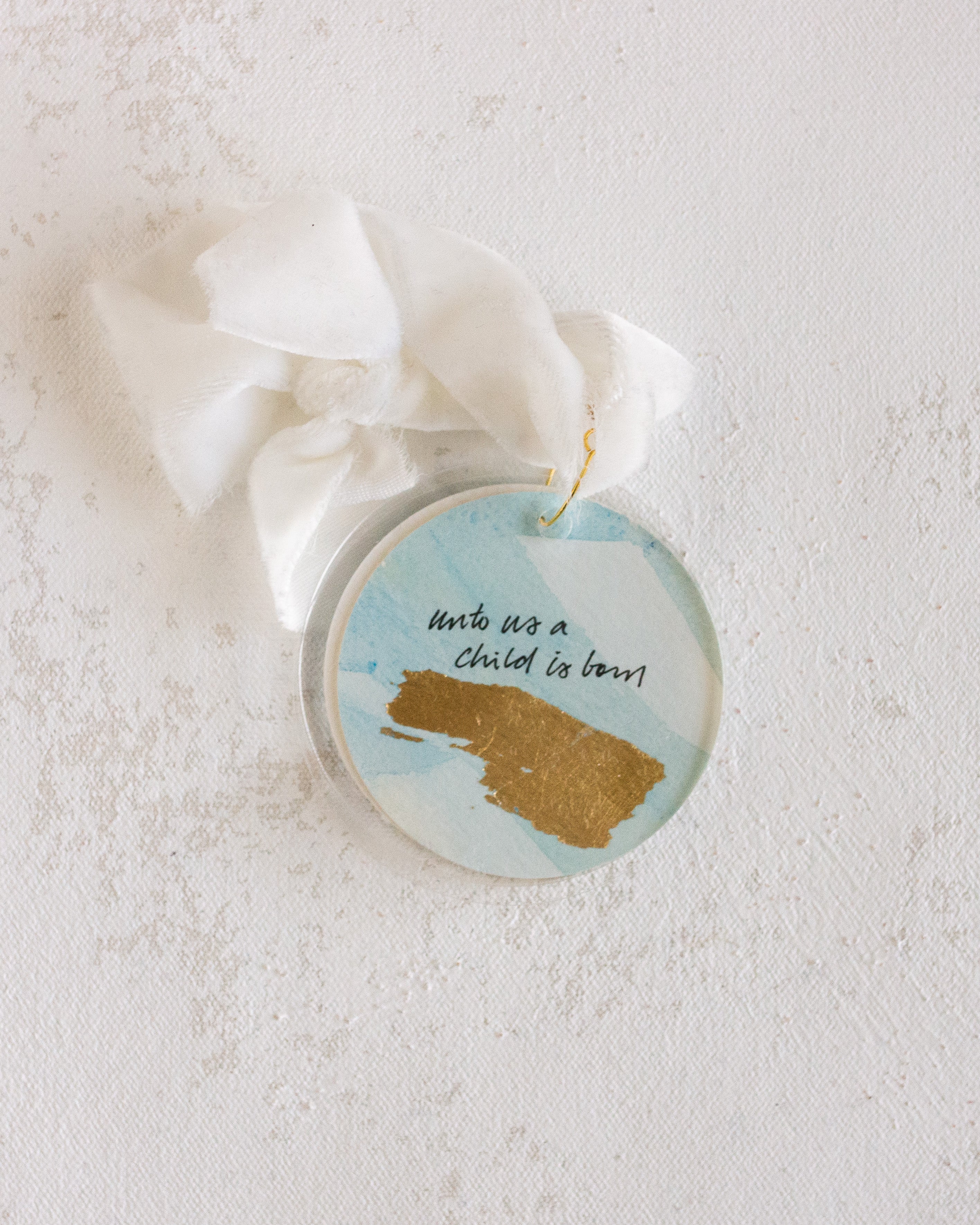 Unto Us A Child Is Born | White