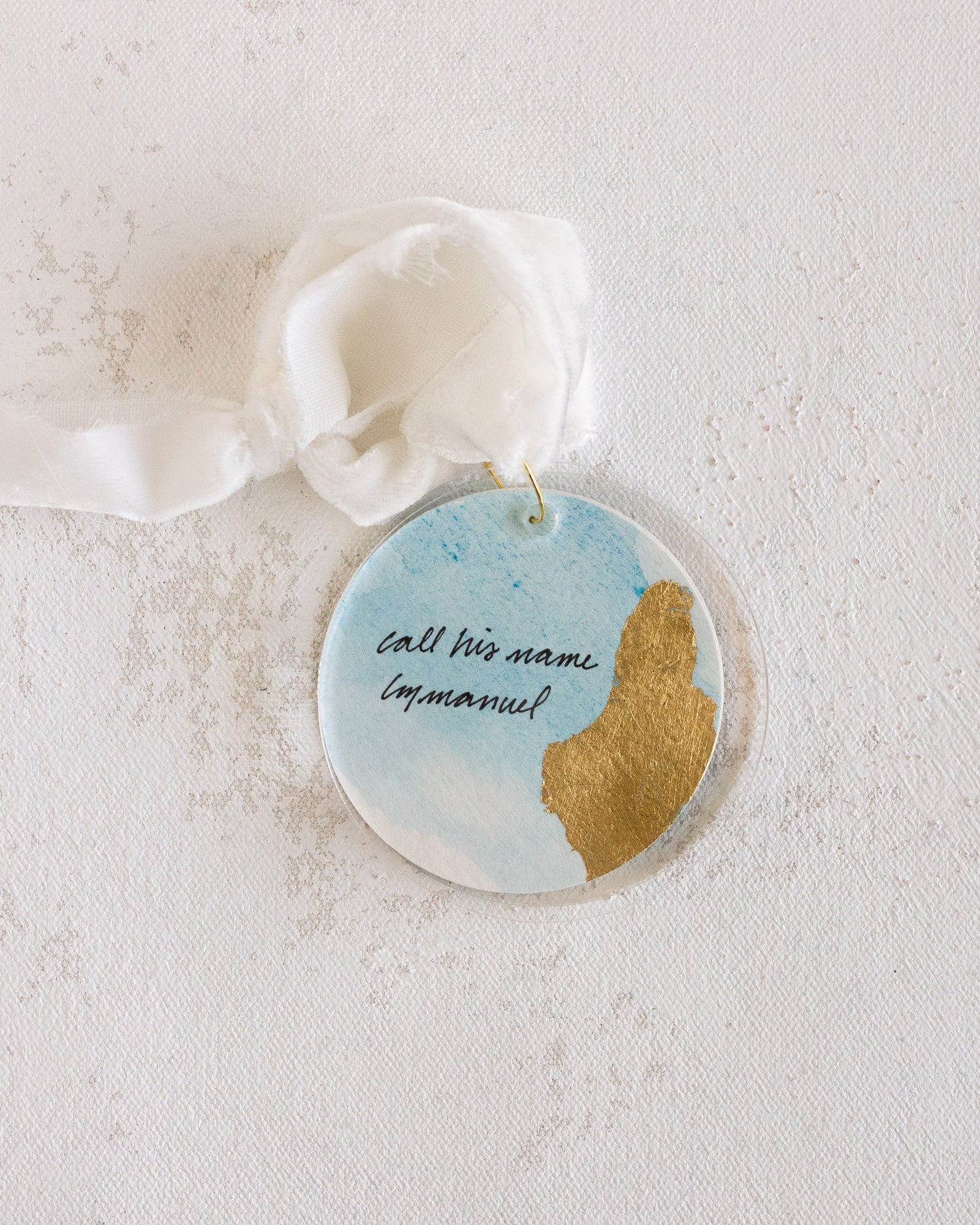 Call His Name Immanuel | Gold