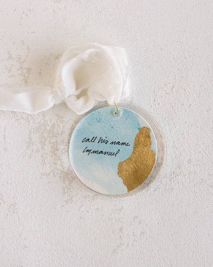 Call His Name Immanuel | Gold