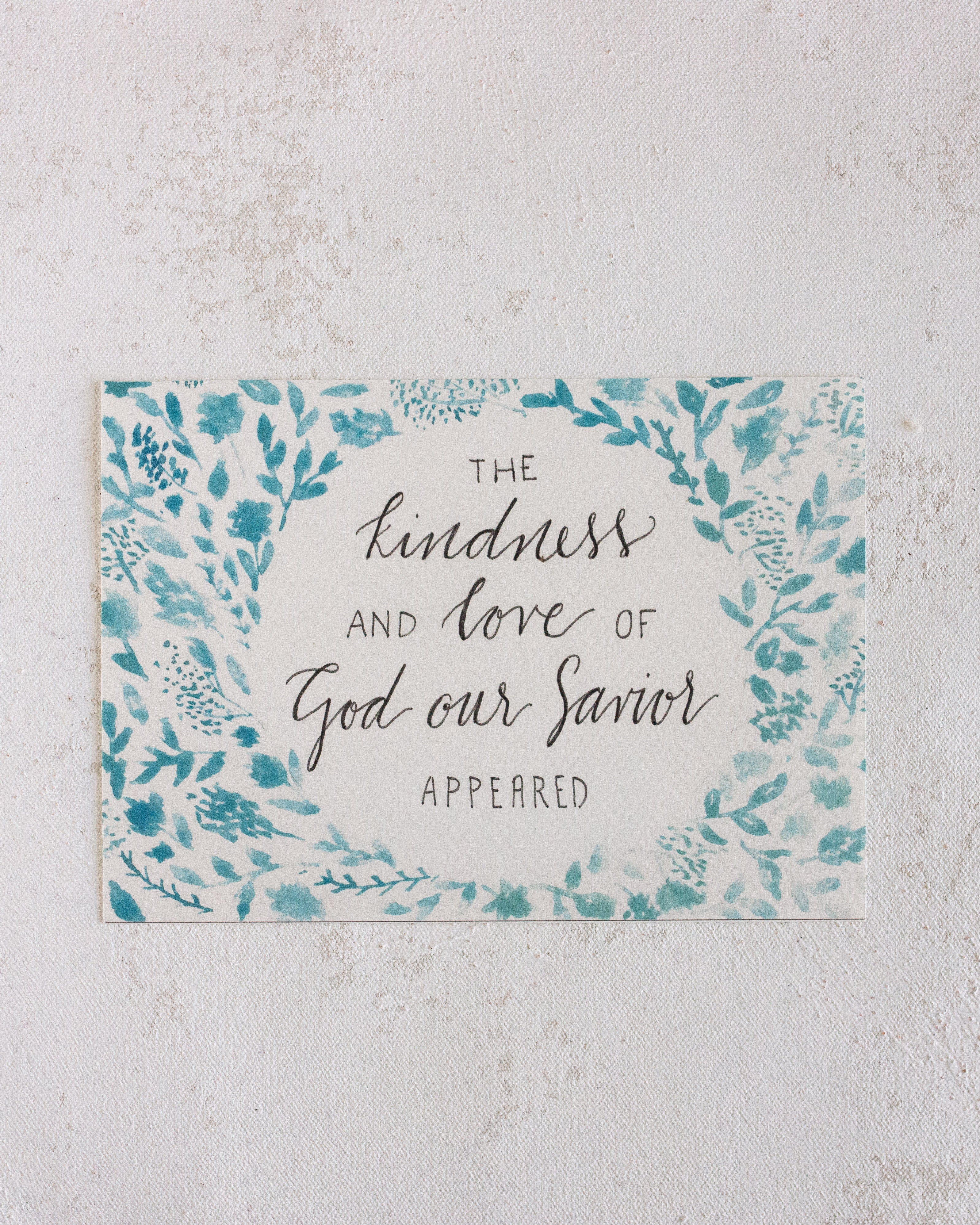 Kindness and Love of God Appeared | Art Print