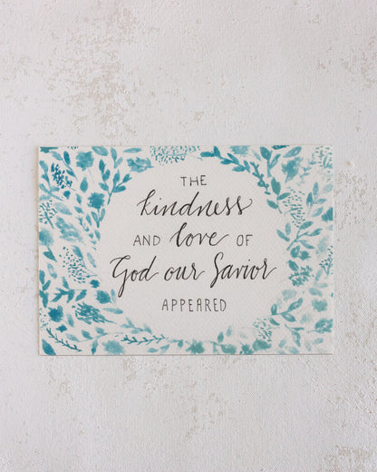 Kindness and Love of God Appeared | Art Print