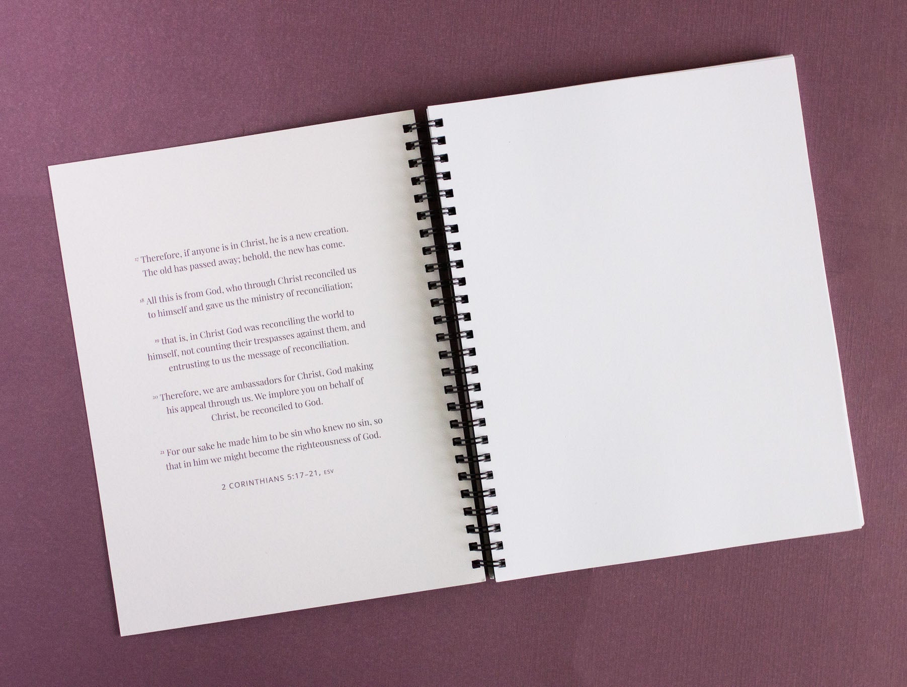 Spiral Notebook | New Creation