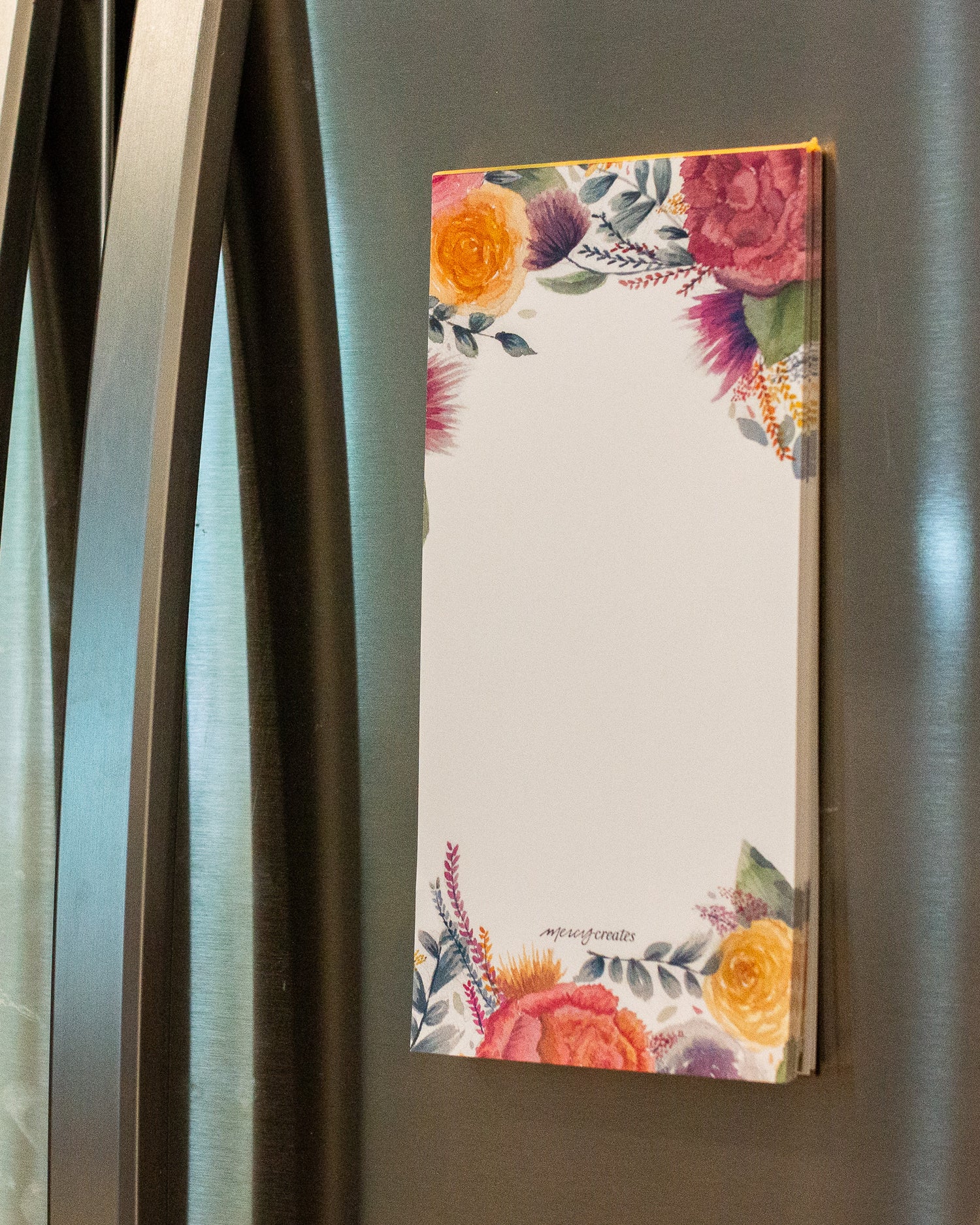 Floral Magnetic Notepad | New Creation