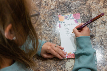 Floral Magnetic Notepad | New Creation