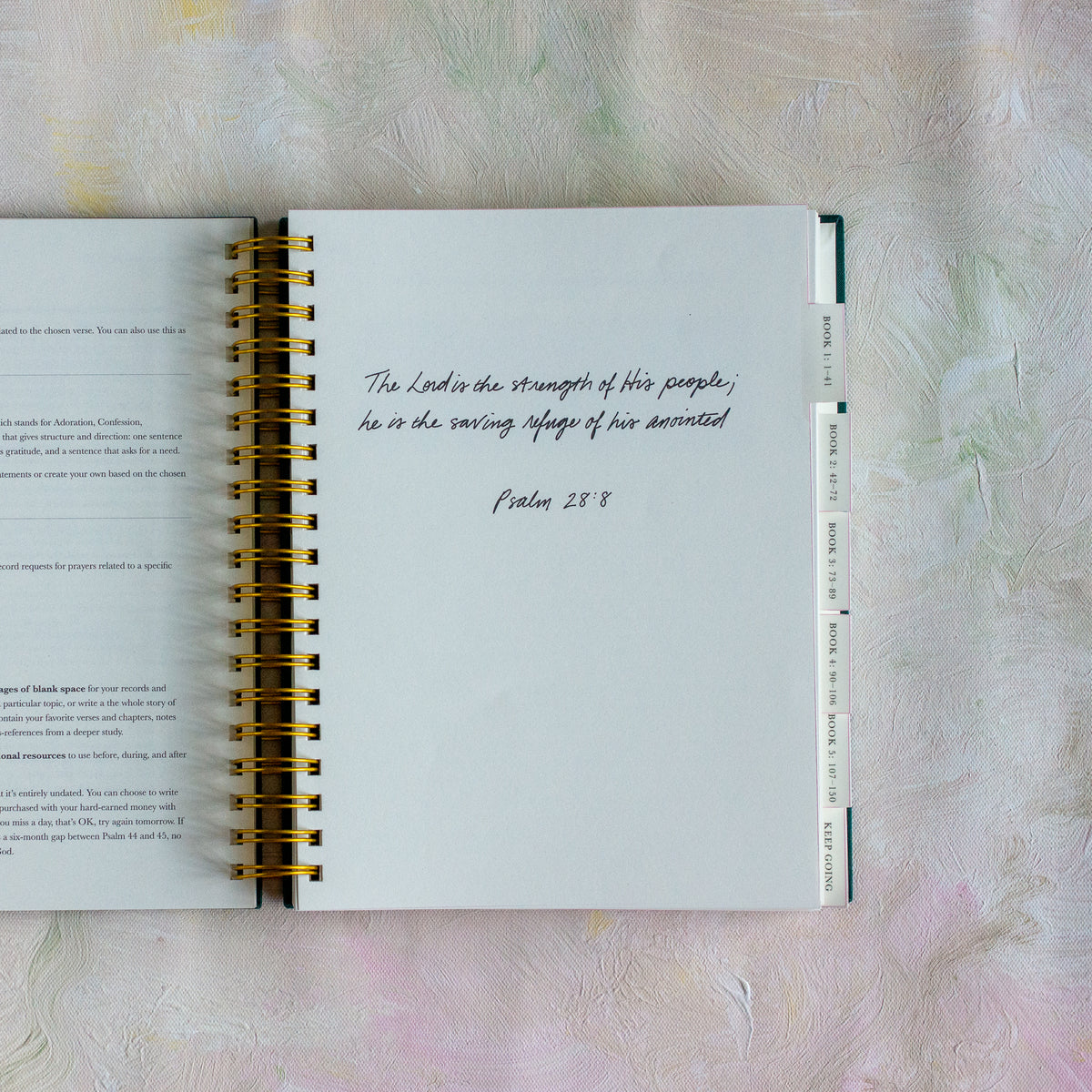 The Psalms Project Prayer Journal: Undated Prayer Journal