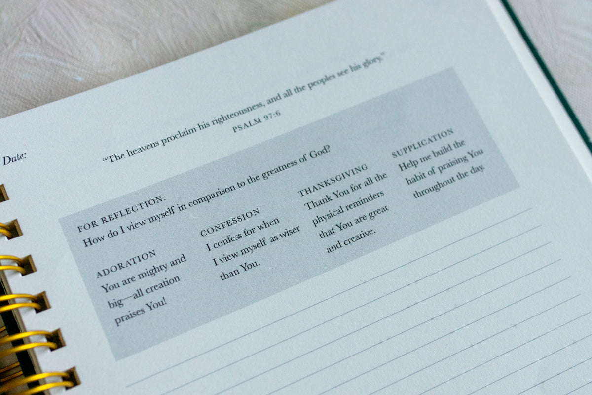 The Psalms Project Prayer Journal: Undated Prayer Journal