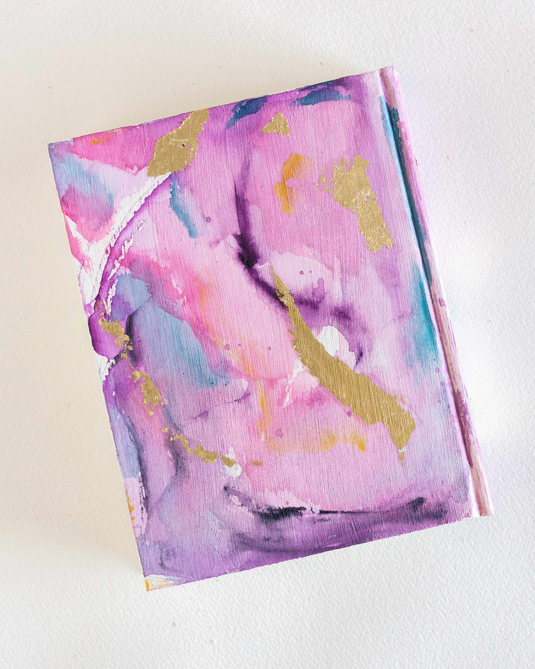 Psalm 119:18, “Open My Eyes That I May Behold Wondrous Things,” Hand-painted Watercolor Bible