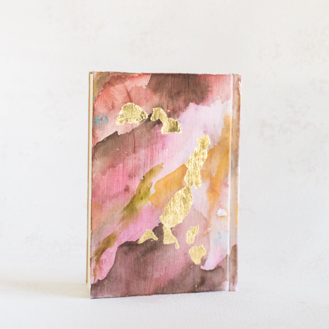 Psalm 119:114 "You are my hiding place" Hand-painted Watercolor Notebook