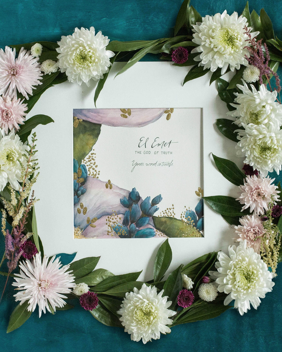 El Emet: The God of Truth | Original Painting