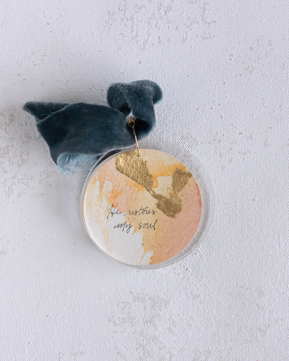 He Restores My Soul | Gray