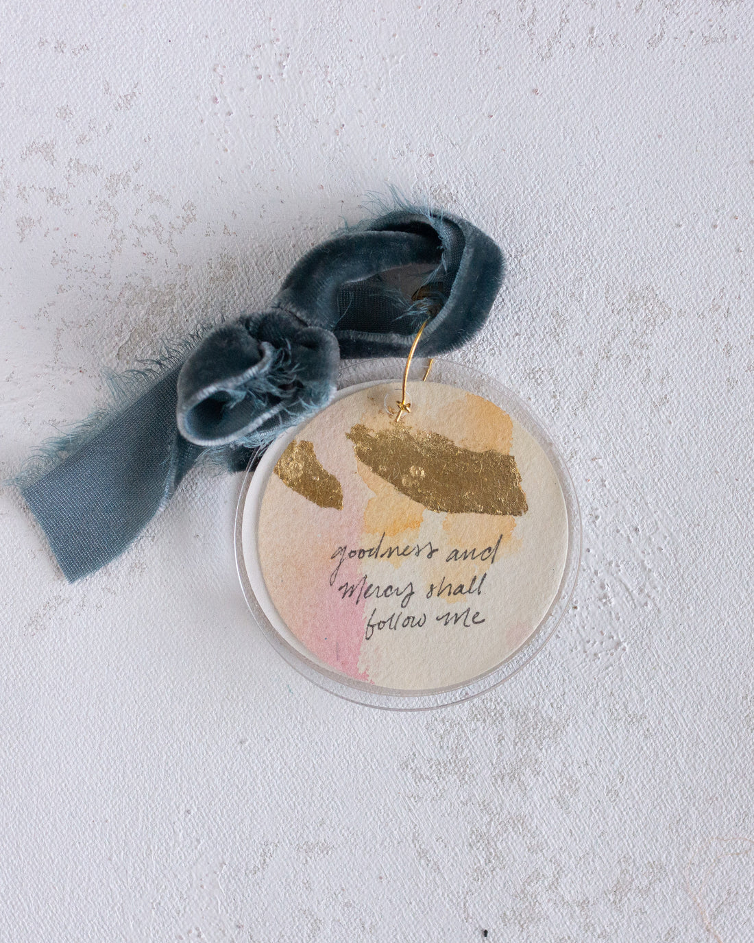 Goodness and Mercy Will Follow Me | Gray