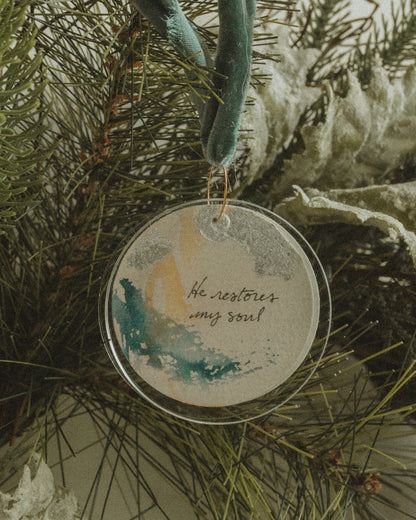 He Restores My Soul | Gray