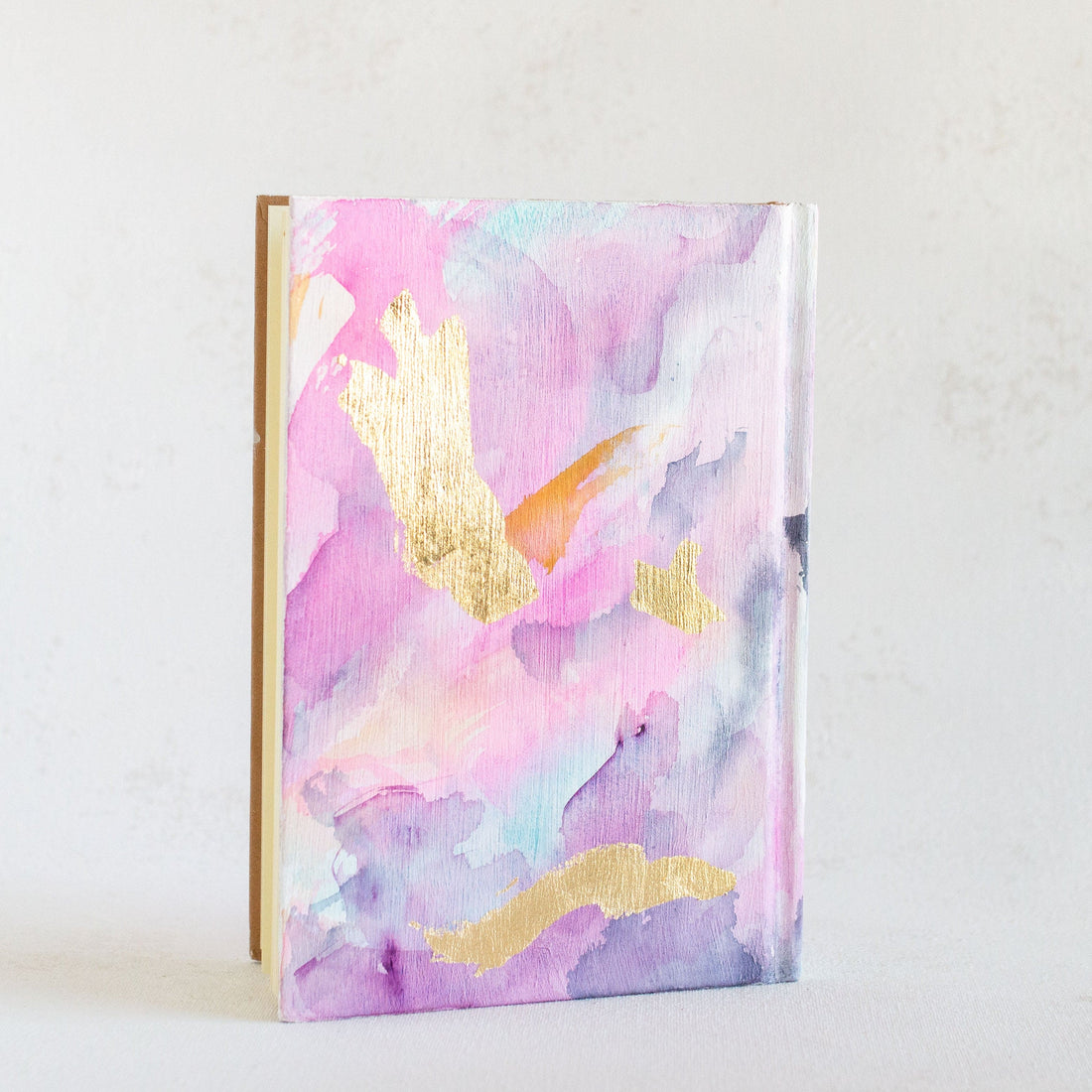John 15:5 "The one who remains in Me" Hand-painted Watercolor Notebook