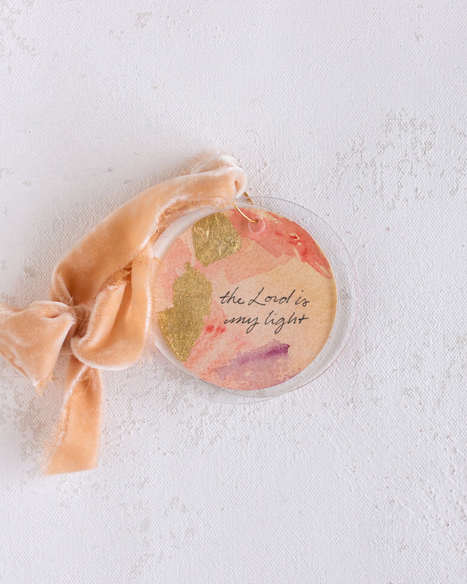 The Lord Is My Light | Peach