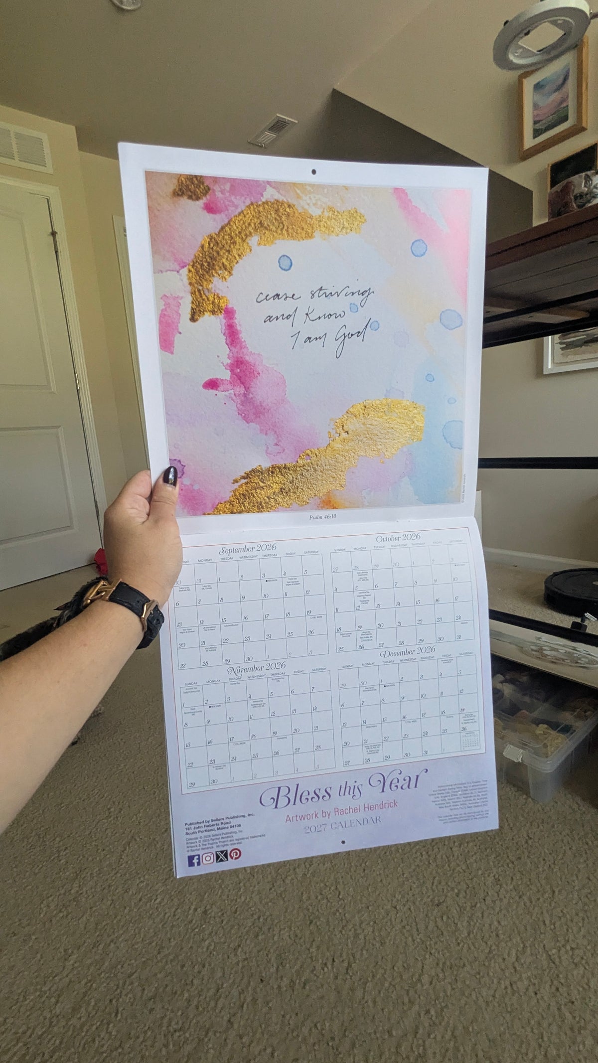 Bless This Year: 2027–2028 Calendar