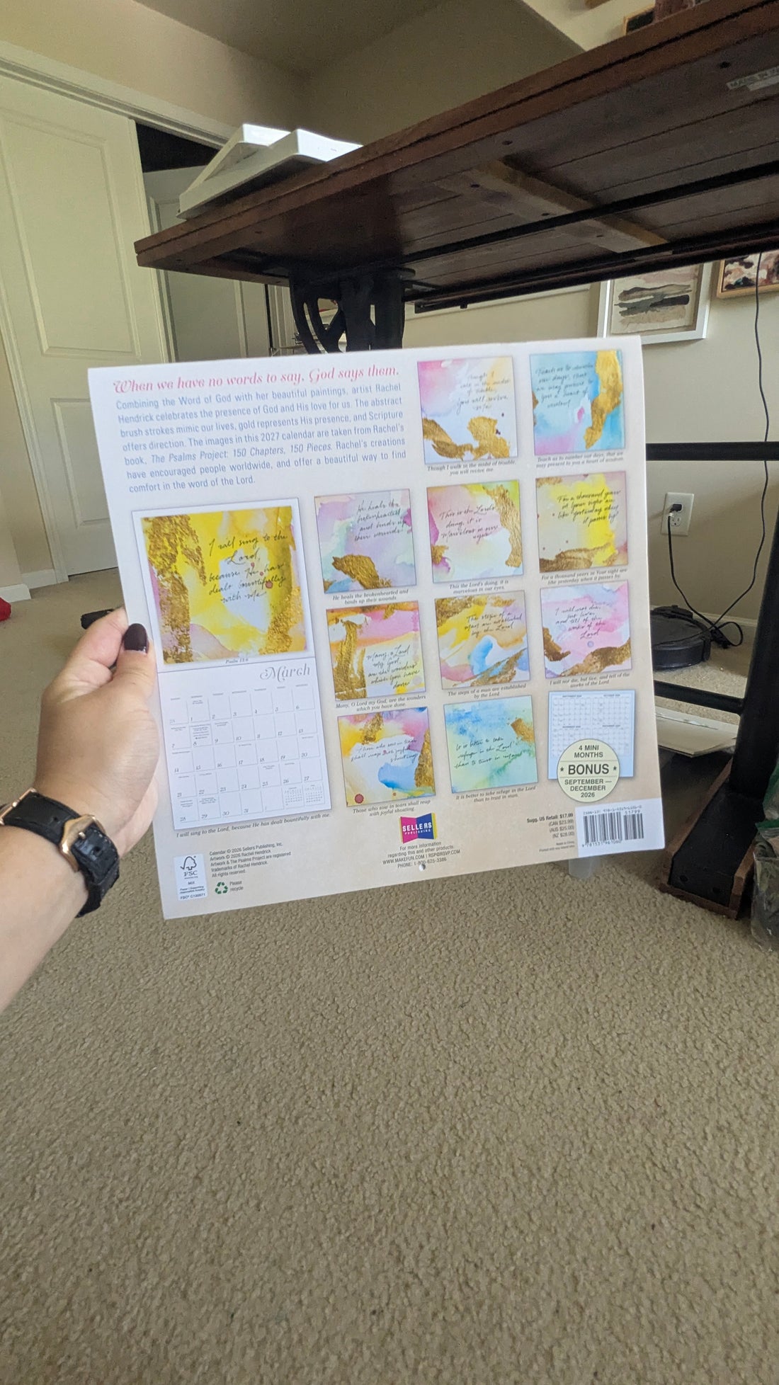 Bless This Year: 2027–2028 Calendar