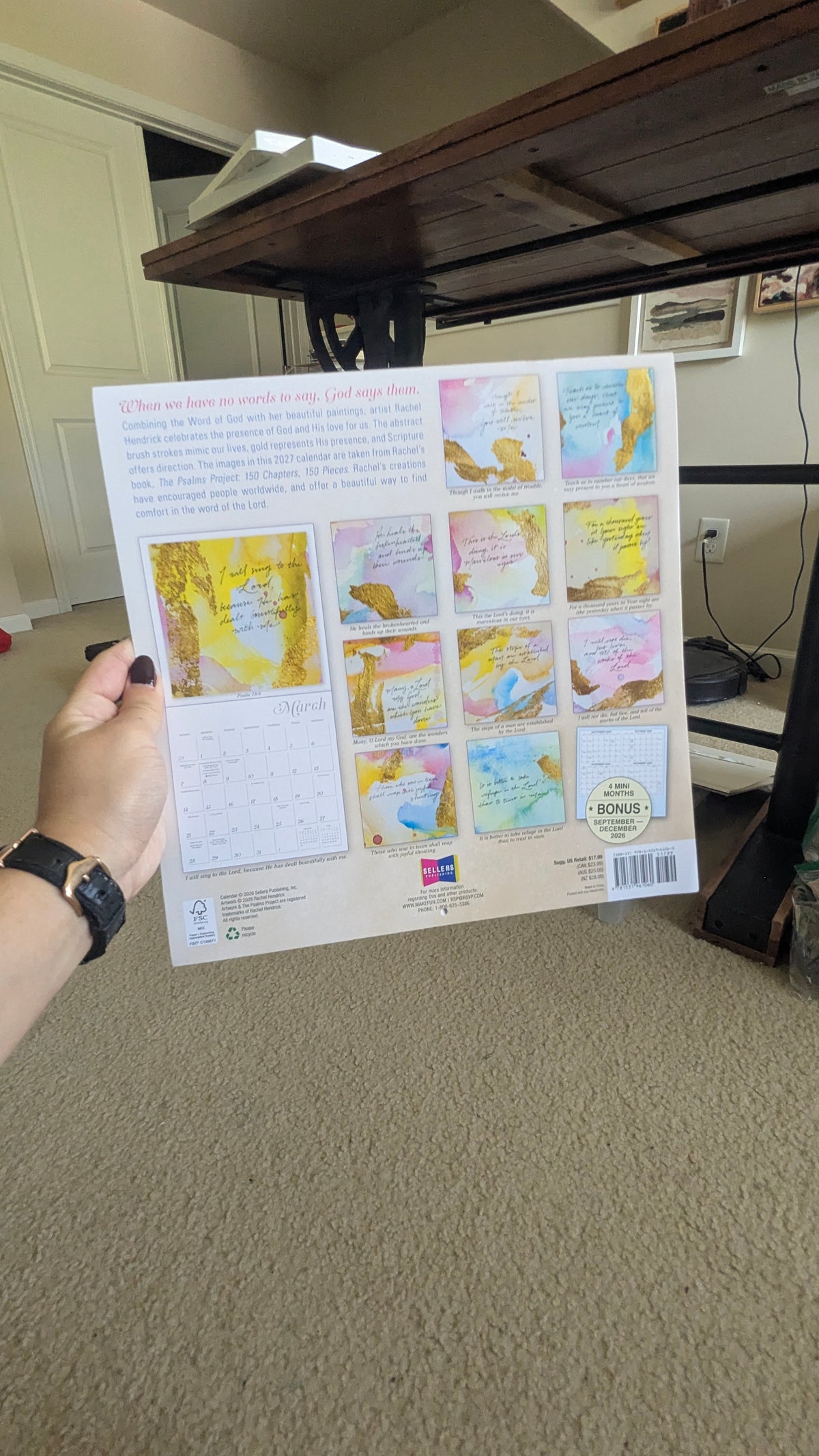 Bless This Year: 2027–2028 Calendar