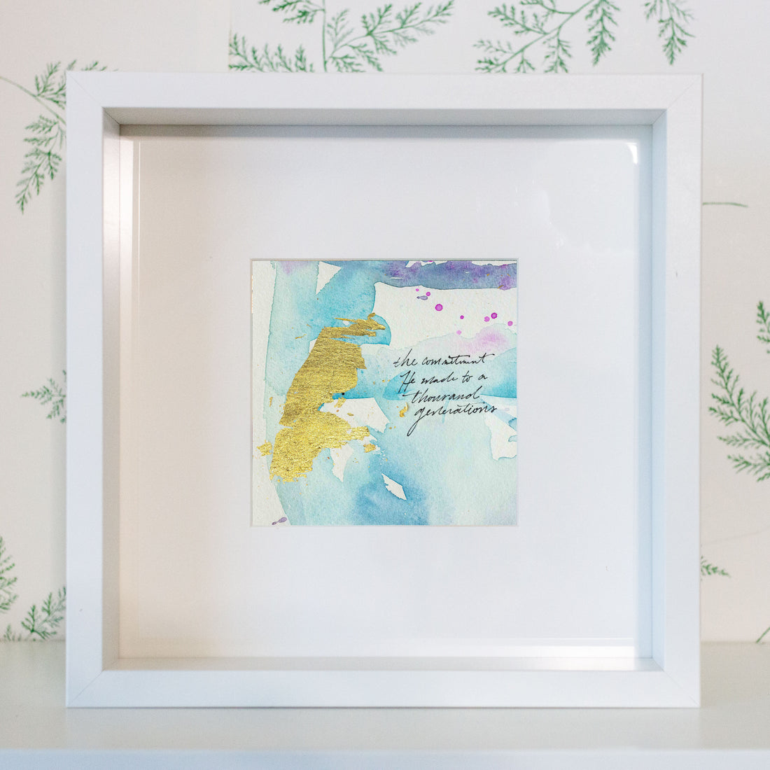 The commitment He made to a thousand generations - Psalm 105:8 | Original Art