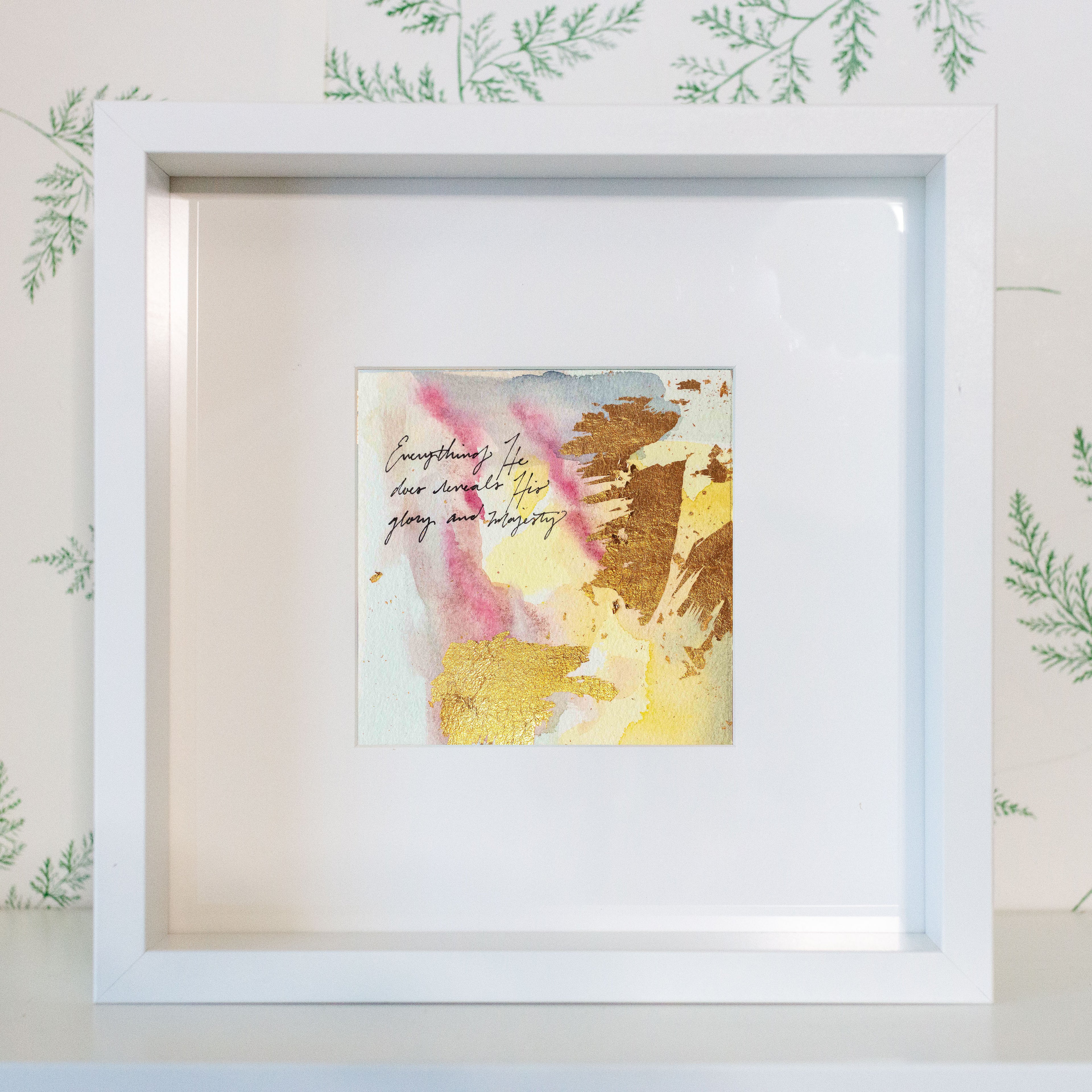 Everything He does reveals His glory and majesty - Psalm 111:3 | Original rt