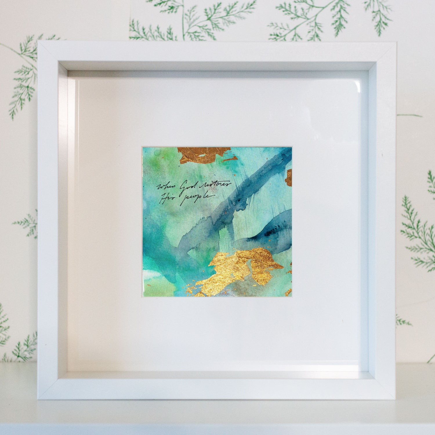 When God restores his people - Psalm 53:6 | Original Art