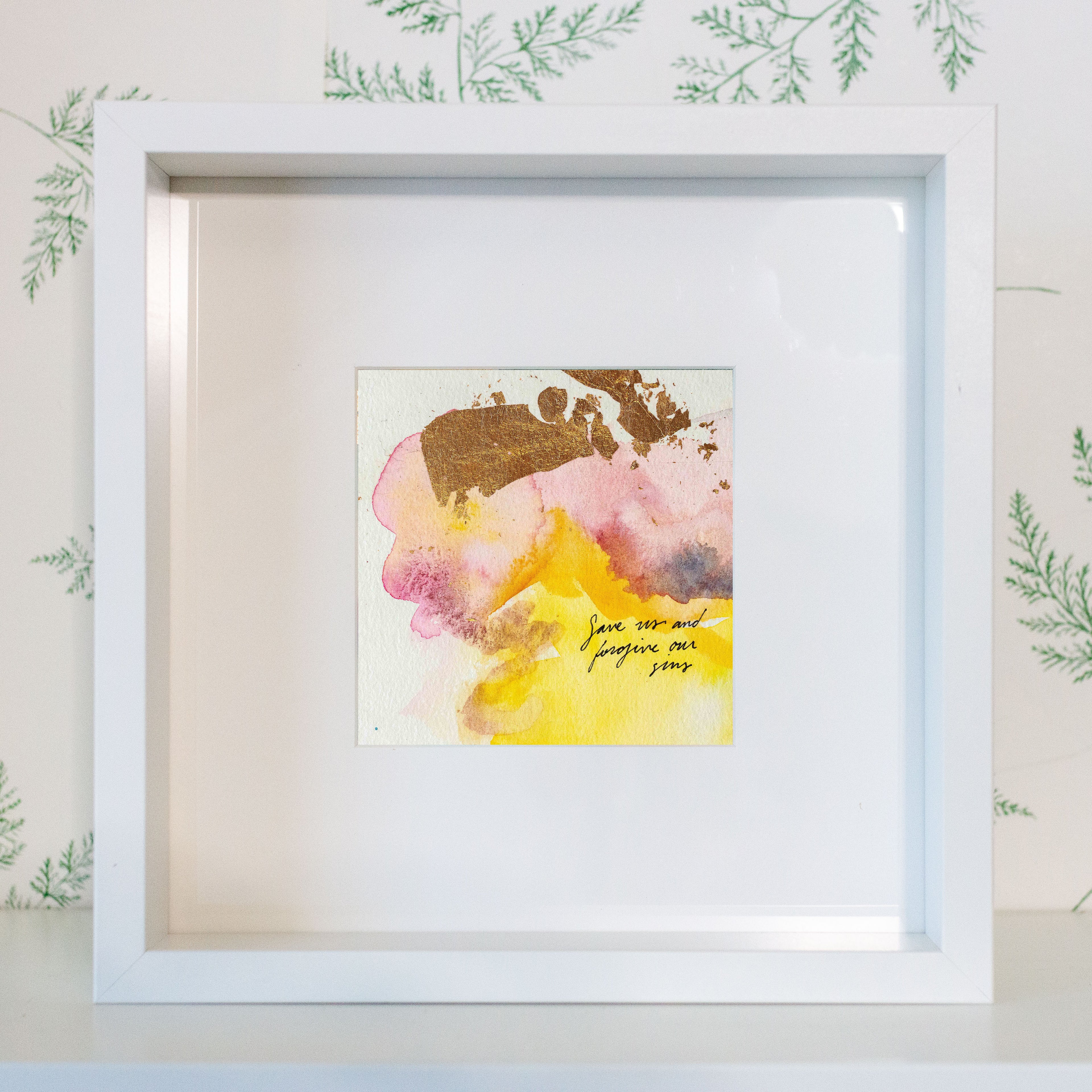 Save us and forgive our sins - Psalm 79:9 | Original Art