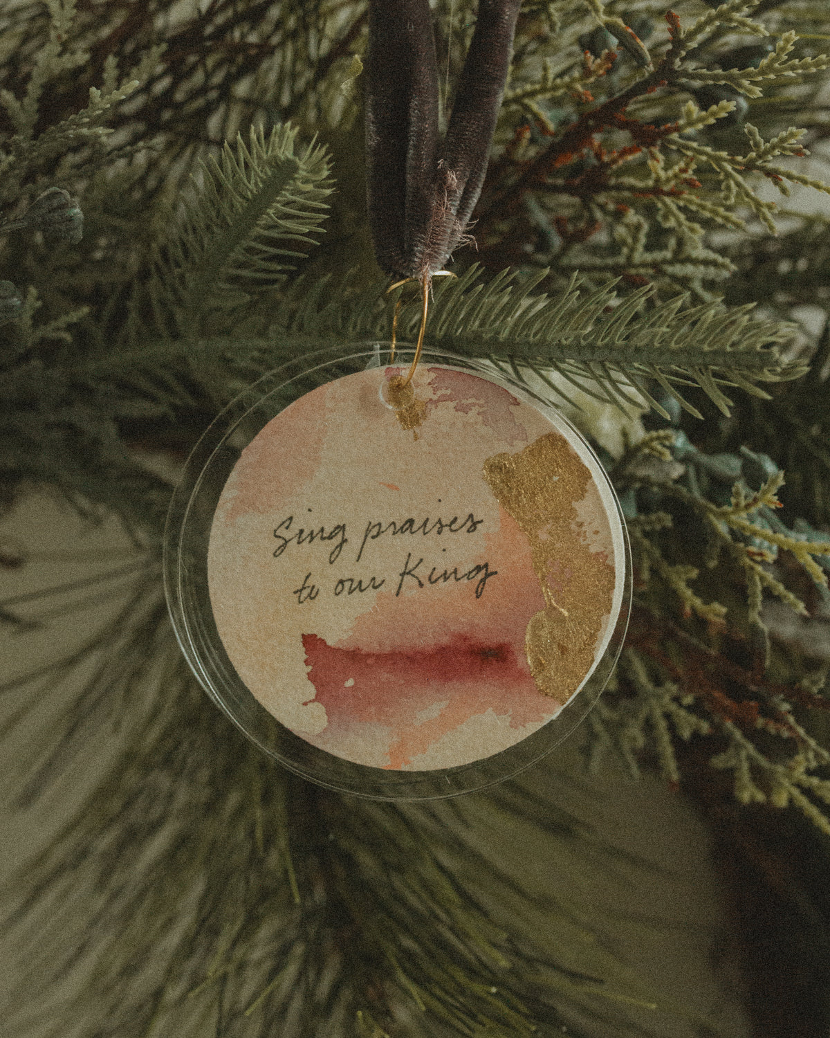 Sing Praises to Our King | Dark Purple