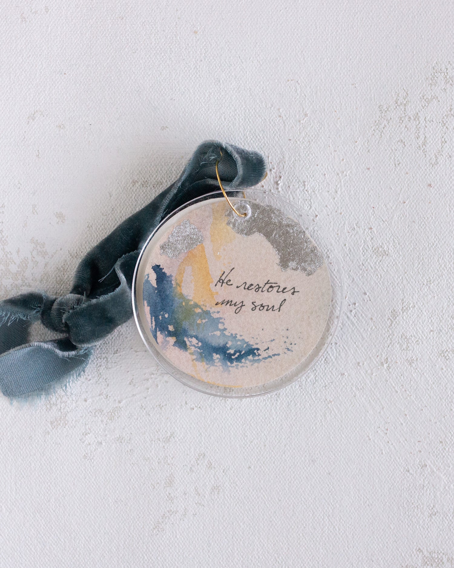 He Restores My Soul | Gray