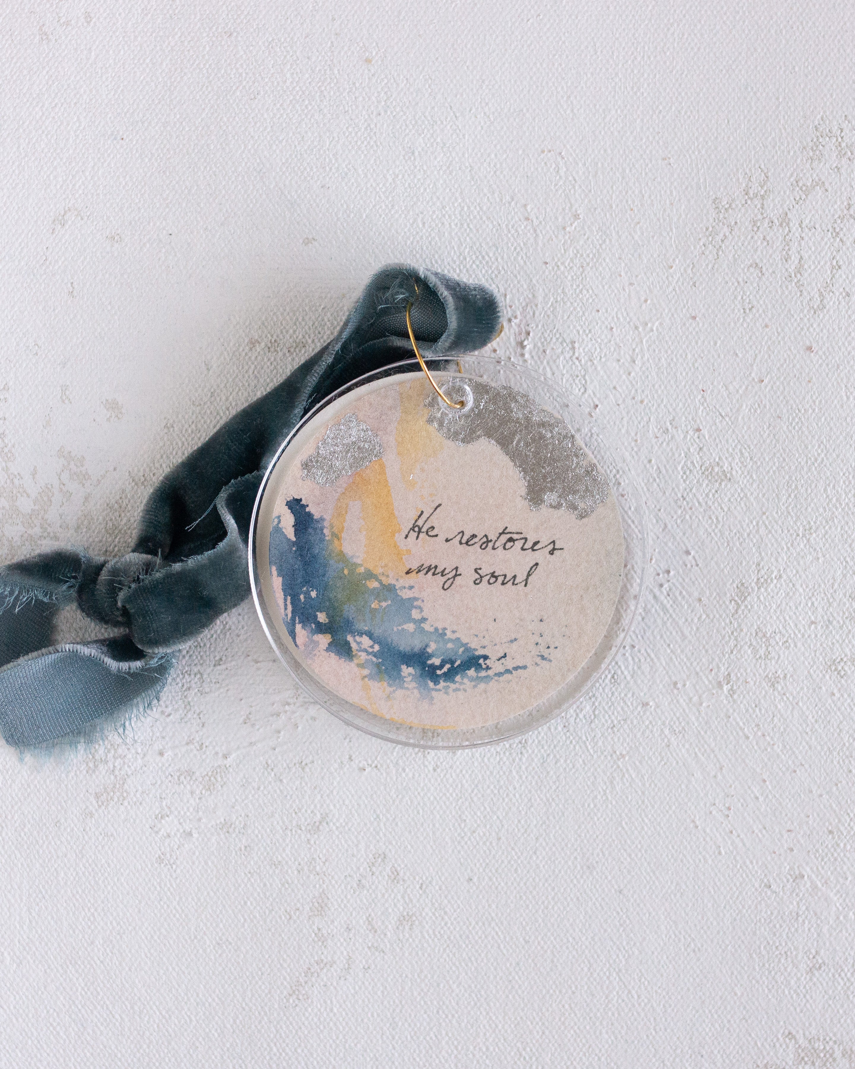 He Restores My Soul | Gray