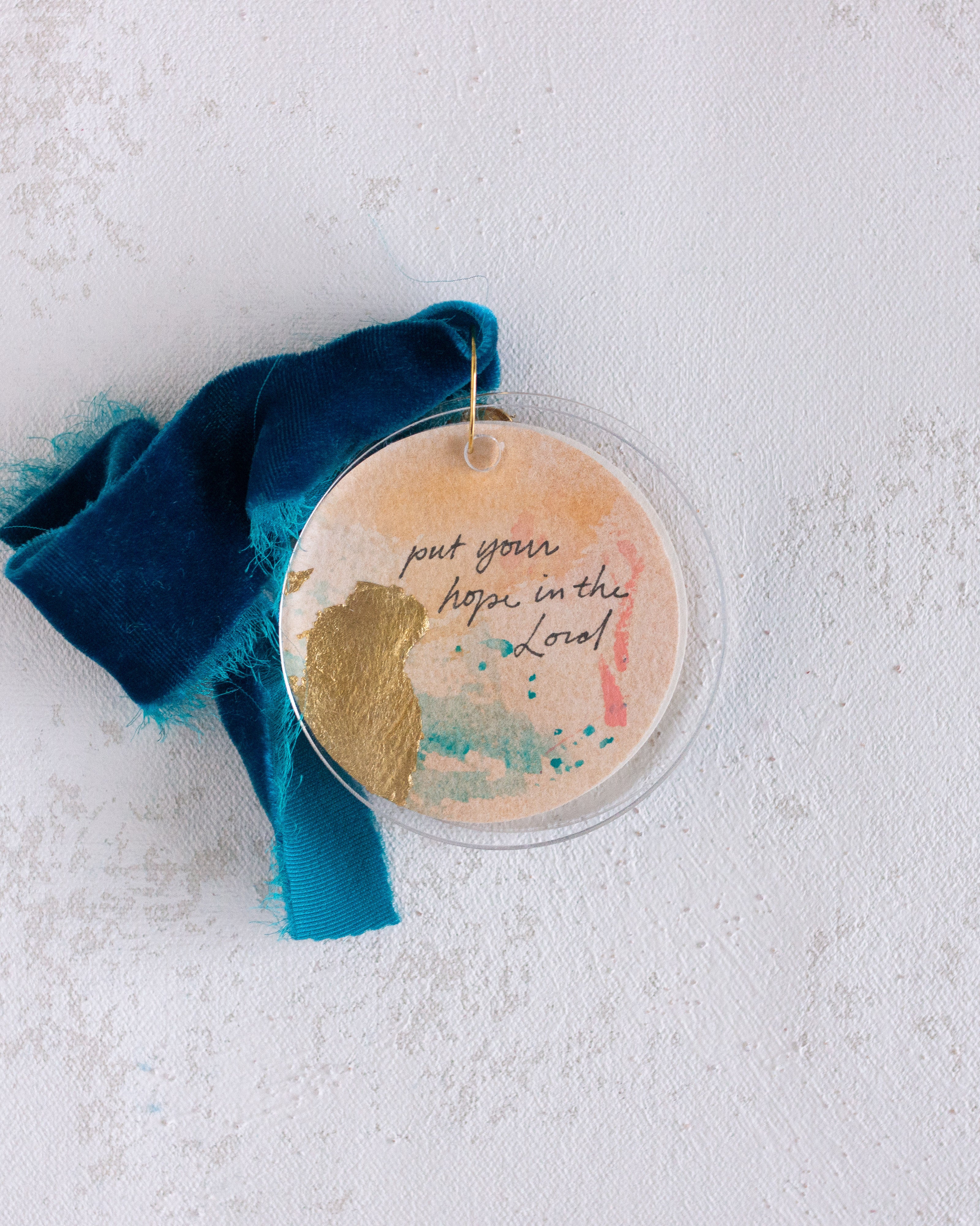 Hope in the Lord | Teal