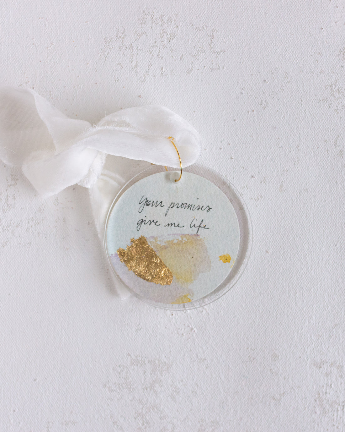 Your Promises Give Me Life | White