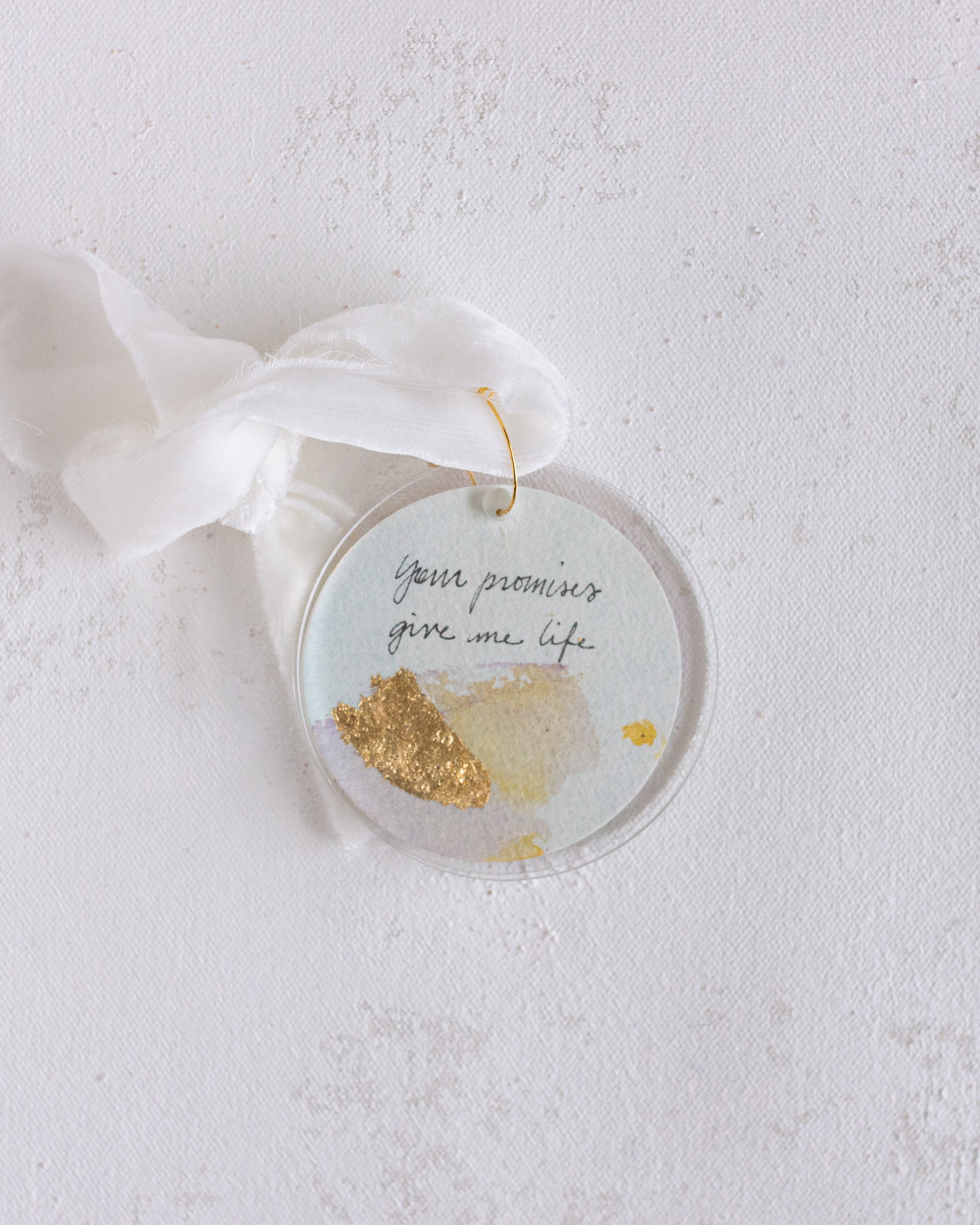 Your Promises Give Me Life | White