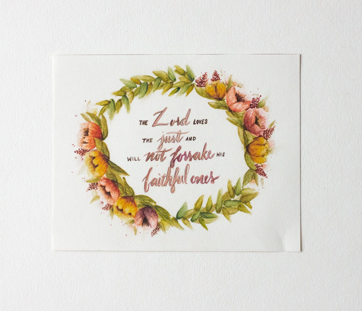 The Lord Will Not Forsake His Faithful Ones