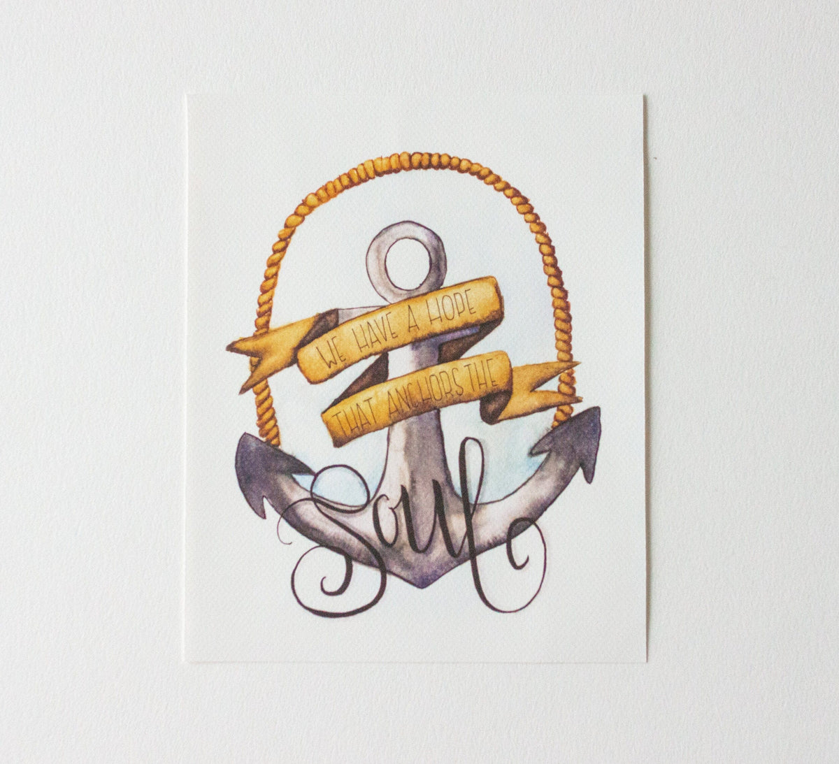 We Have a Hope That Anchors the Soul