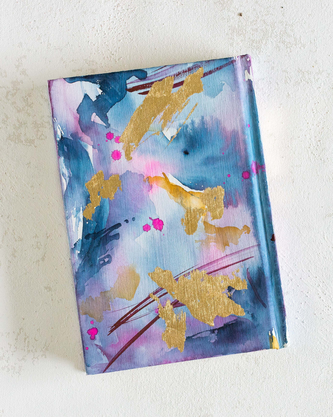 Psalm 51:10 "Create in Me a Clean Heart" Hand-painted Watercolor Notebook