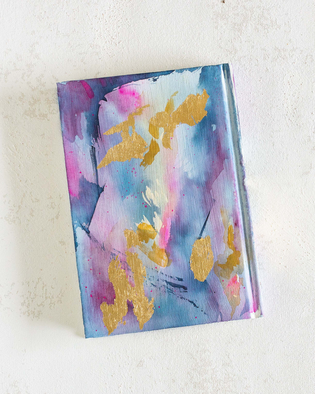 Romans 12:12 "Joyful, Patient, Faithful" Hand-painted Watercolor Notebook