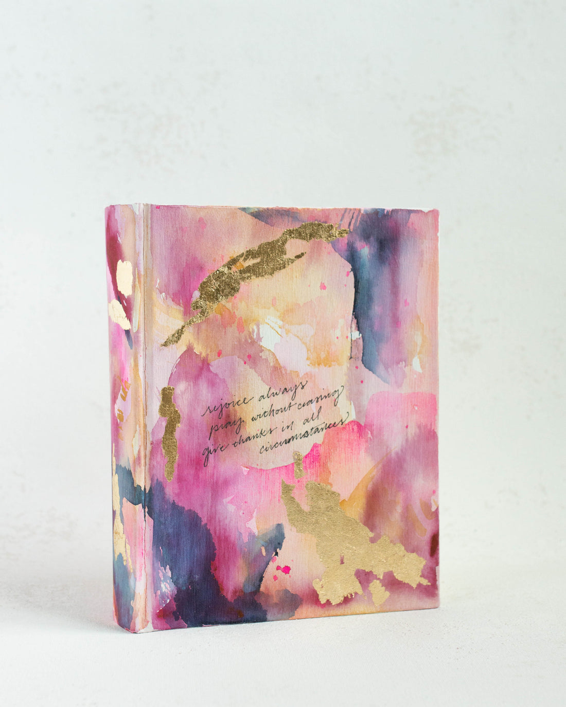 1 Thessalonians 5:16–18 Hand-painted Watercolor Bible