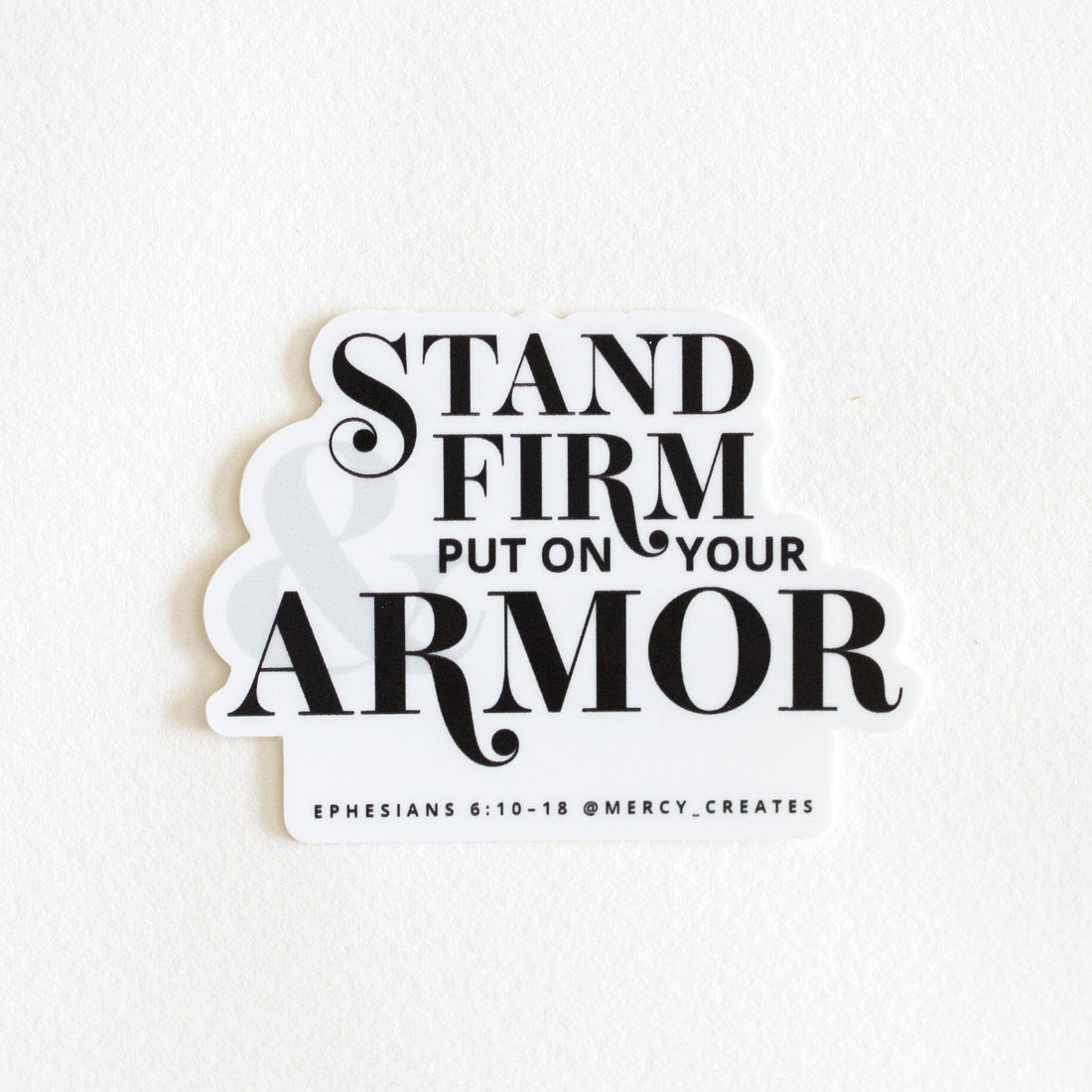 Armor of God Sticker